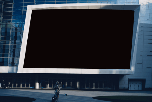 Stadium Billboard Mockup