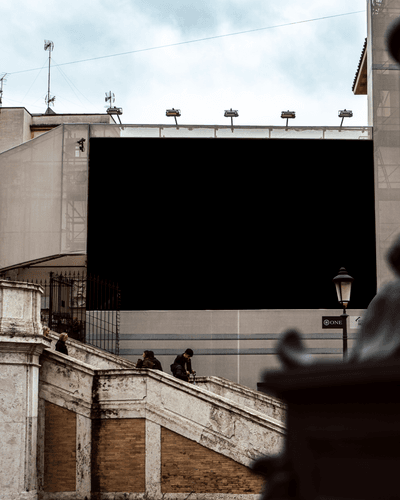 Advertising Billboard Mockup