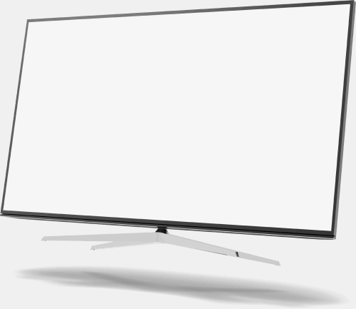 Large Flat Screen Tv Mockup