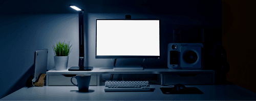 Dark Computer Mockup