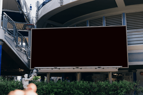 Stadium Billboard Mockup