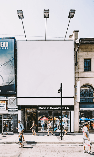 Shop Billboard Mockup