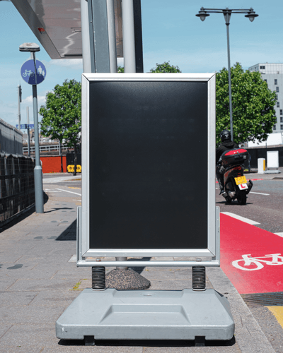 City Street Billboard Mockup