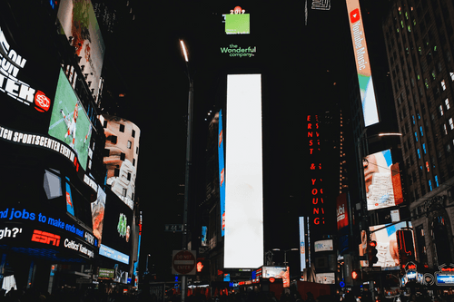 Times Square Billboard Mockup
