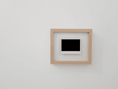 Square Wood Frame Mockup