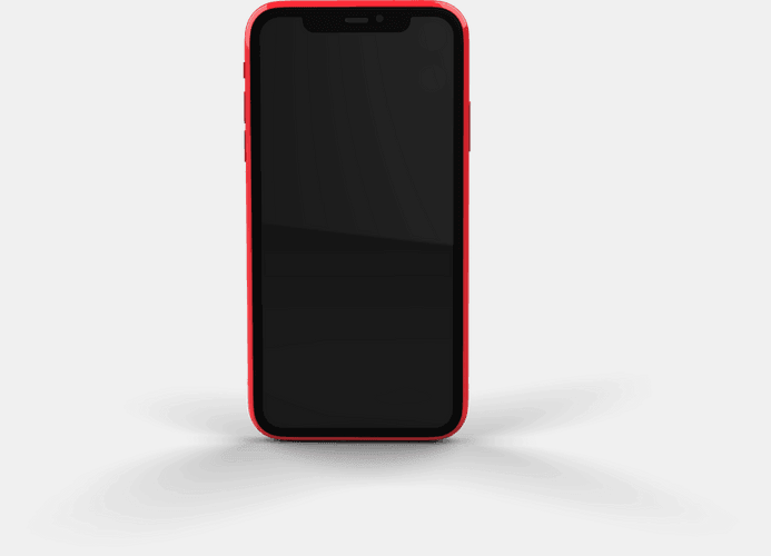 Black Iphone 11 Mockup