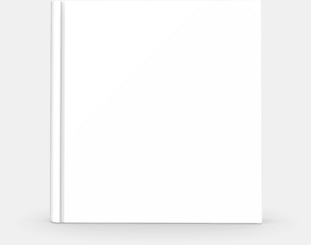 Modern Square Book Mockup