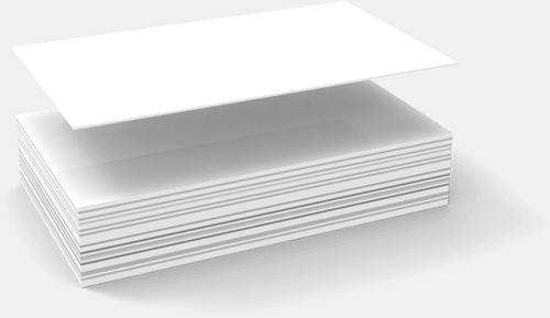 Transparent Business Card Mockup