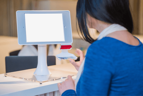 Restaurant Kiosk Mockup