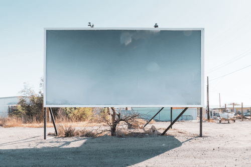 Realistic Outdoor Billboard Mockup