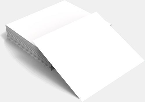 Creative Square Business Card Mockup