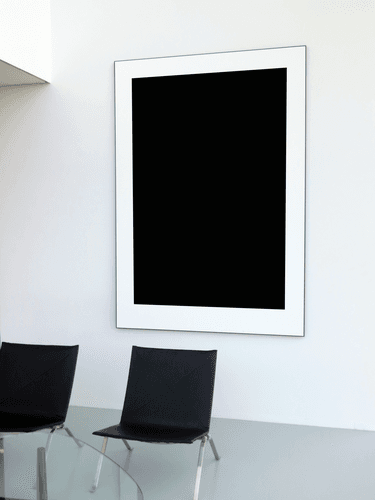 Large Frame Mockup In Dining Room