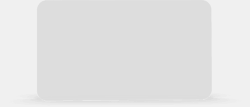 Front View Rounded Business Card Mockup