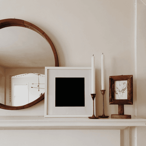 Frame Mockup Scene In A Room