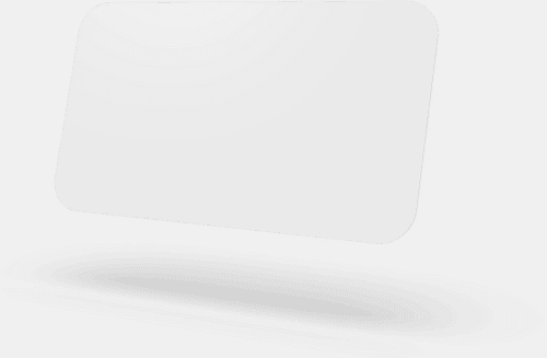 Flying Rounded Business Card Mockup