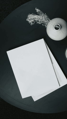 Top View Book Mockup 