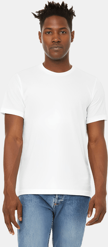 Man In White Bella Canvas Mockup