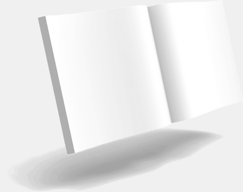 Classic Open Magazine Mockup