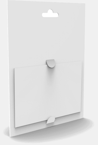 Floating Gift Card Mockup