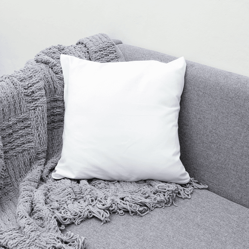 Sofa Cushion Square Pillow Mockup
