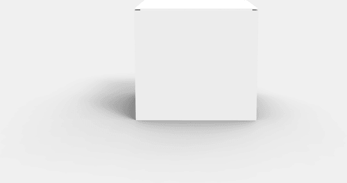 Flat Square Box Mockup