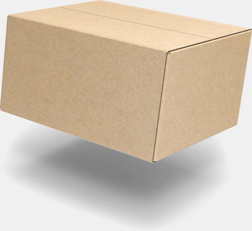 Cargo Delivery Shipping Box Mockup