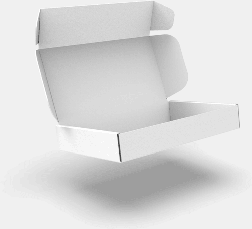 Isometric View Mailer Box Mockup