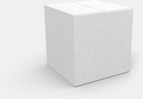 Square Packaging Box Mockup
