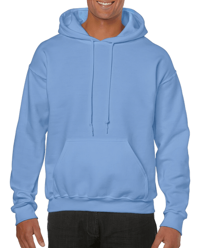 Sky Blue Ecosmart Gildan Hoodie Mockup