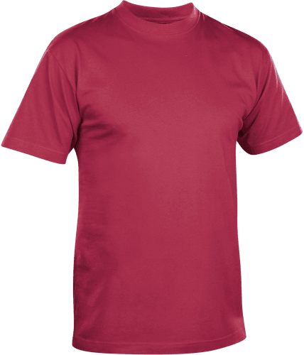 Classic Fit Red Tshirt Mockup