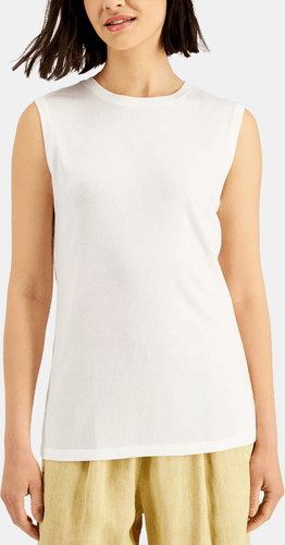 Woman Standing In Tank Top Mockup