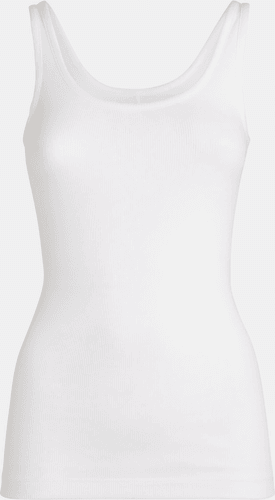 Ladies White Tank Top Mockup