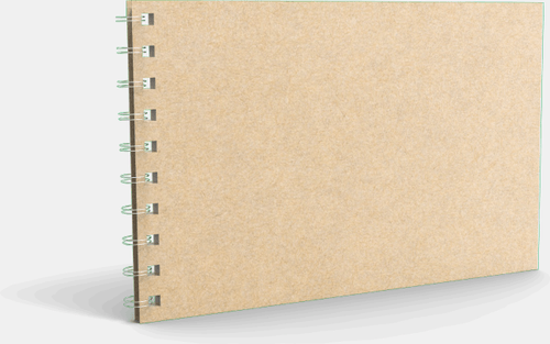Hand Drawn Sketchbook Mockup