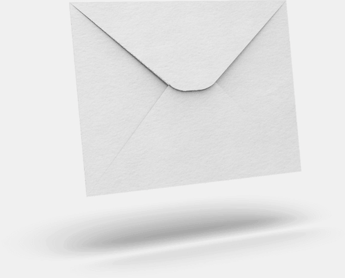 White Envelope Invitation Mockup