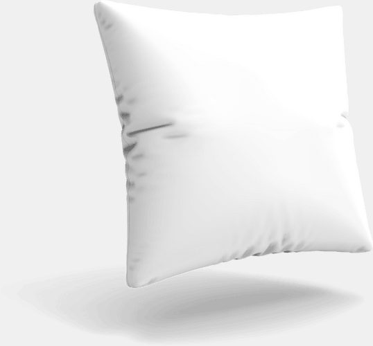 White Pillow Mockup